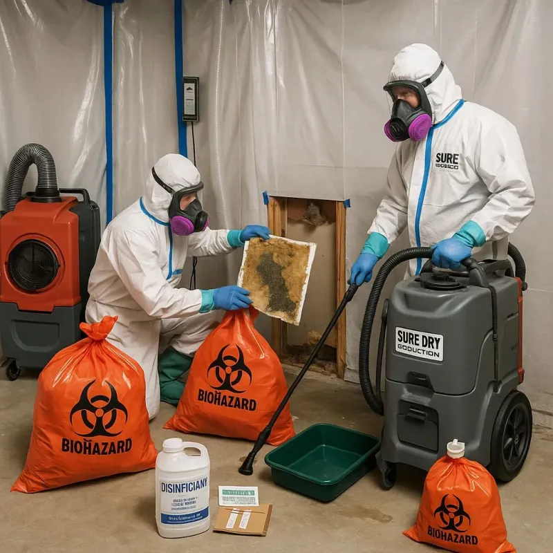 Contaminated Water Handling Protocols process in Middleton, MA